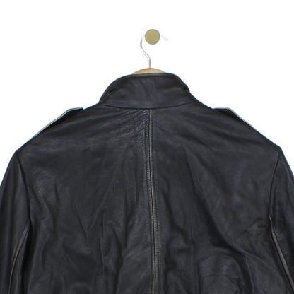 Womens Leather Jacket Biker Outerwear