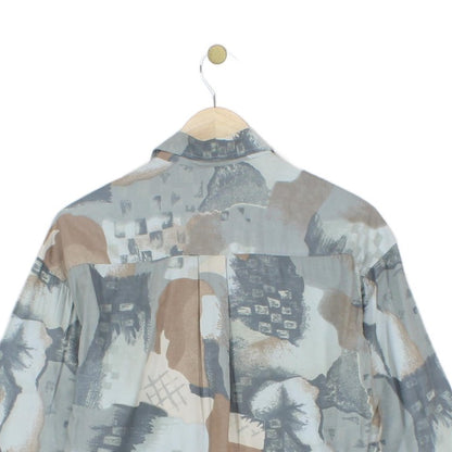 Mens Abstract Shirt Long Sleeve