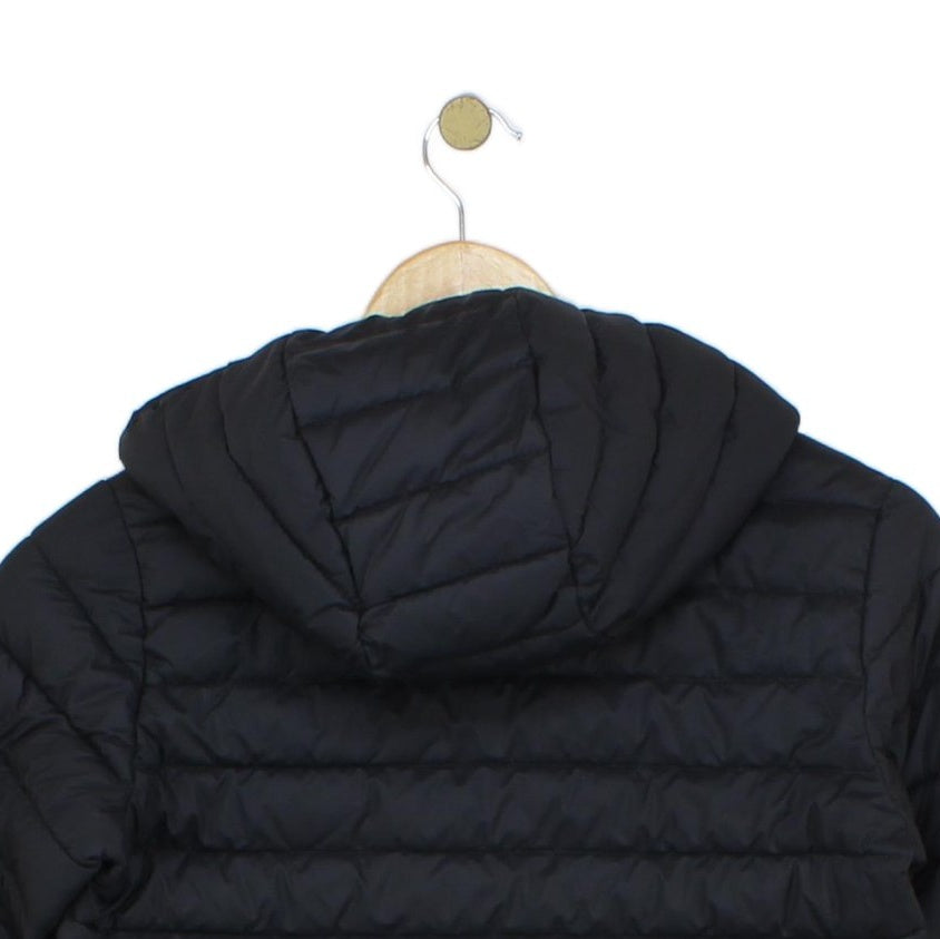 Boys Quilted Jacket Hooded Full Zip