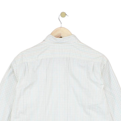 Mens Check Shirt Button Up