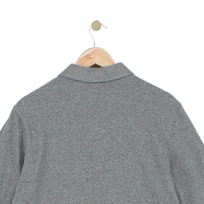 Mens Polo Shirt Custom Slim Fit Long Sleeve Collared