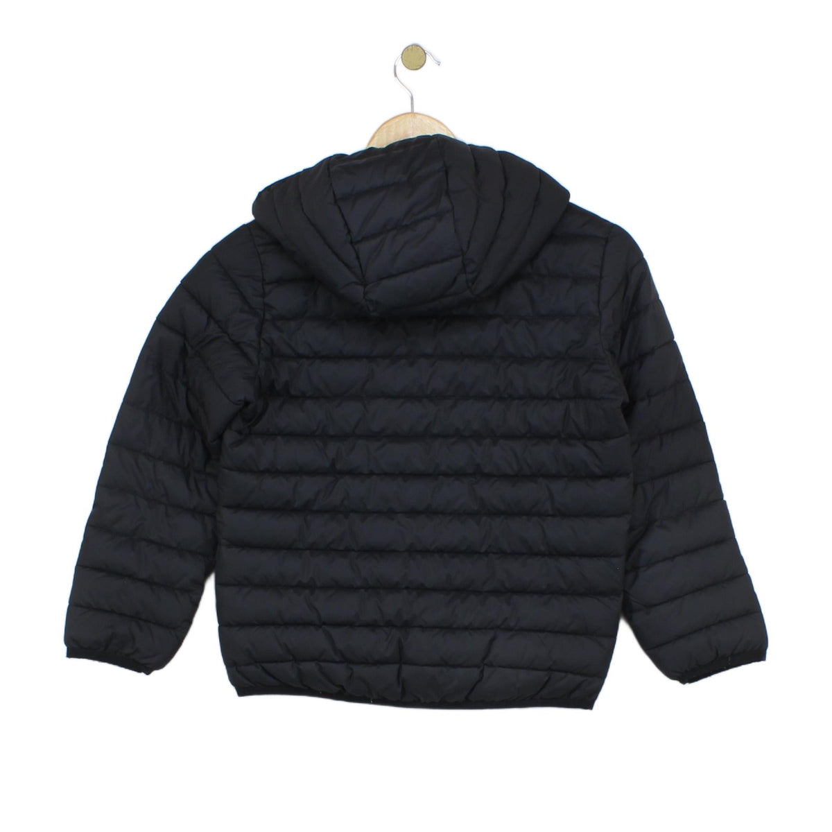 Boys Quilted Jacket Hooded Full Zip