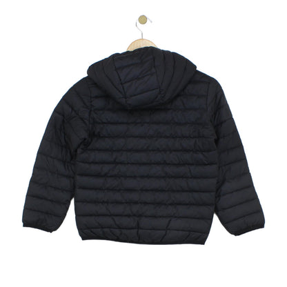 Boys Quilted Jacket Hooded Full Zip