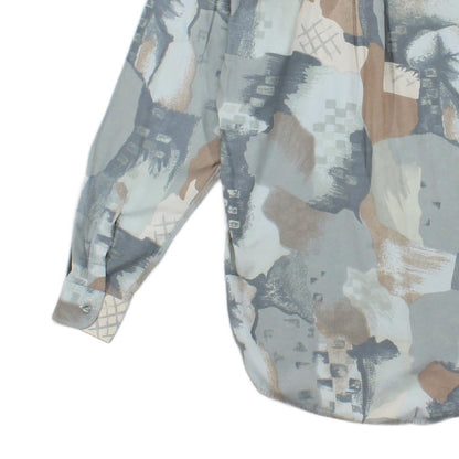 Mens Abstract Shirt Long Sleeve