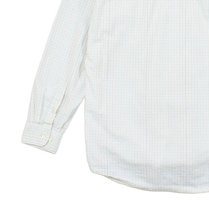 Mens Check Shirt Button Up