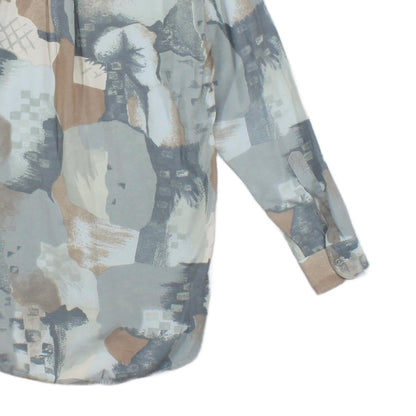 Mens Abstract Shirt Long Sleeve