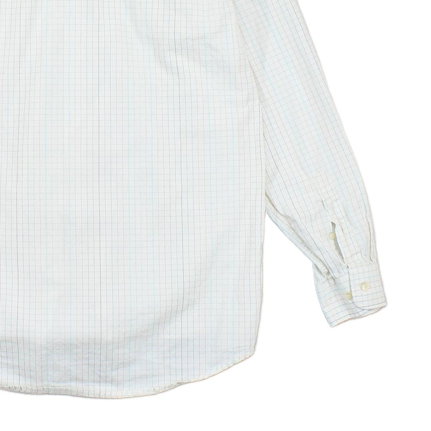 Mens Check Shirt Button Up