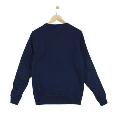 Mens Sweatshirt Crew Neck Logo Long Sleeve