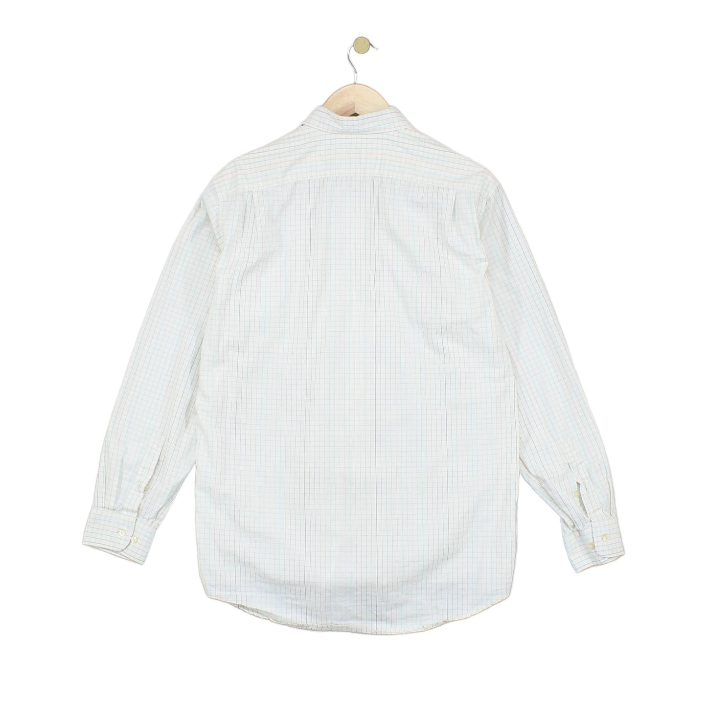Mens Check Shirt Button Up