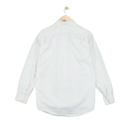 Mens Check Shirt Button Up