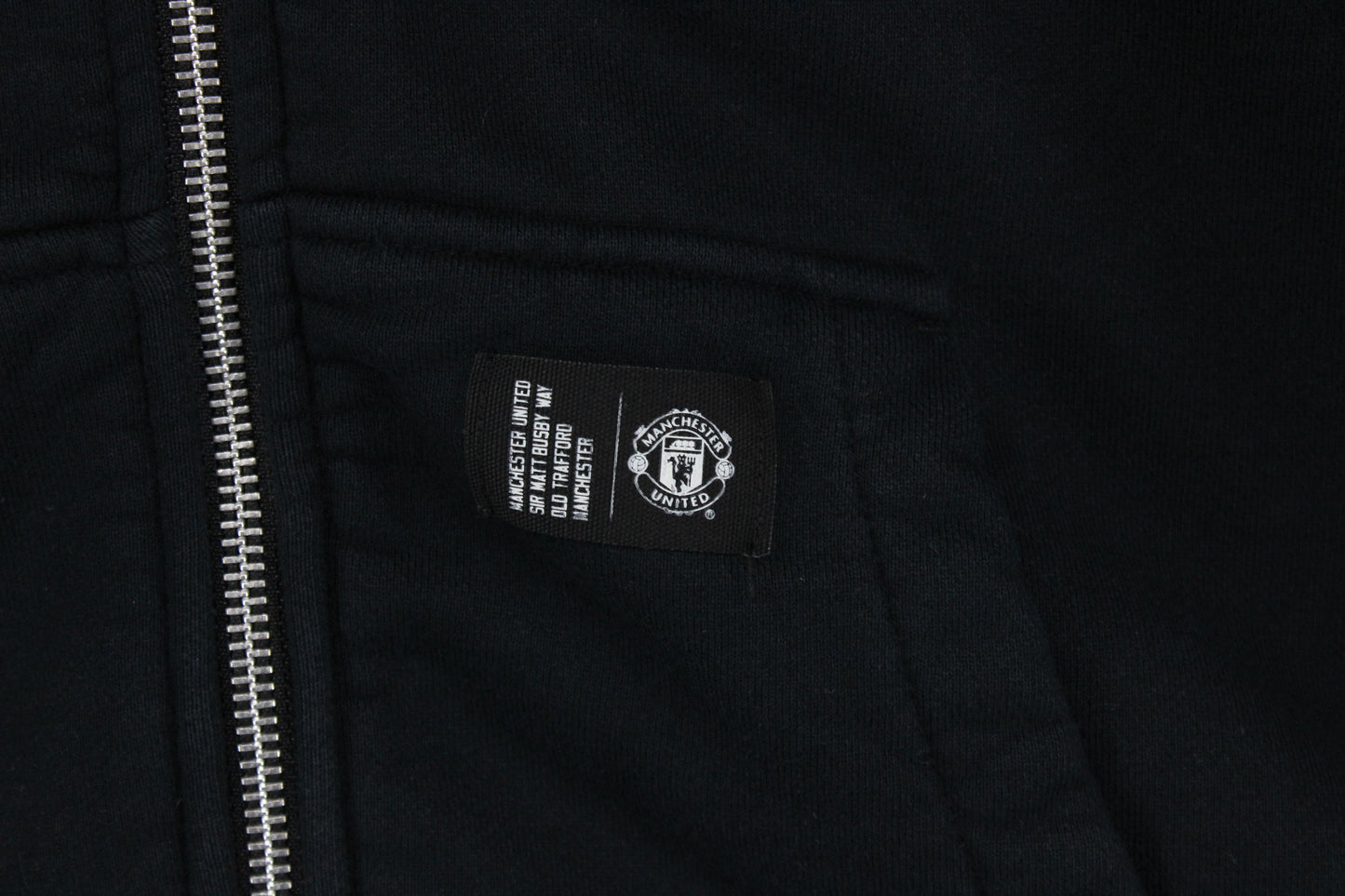 Mens Manchester United Hoodie Full Zip