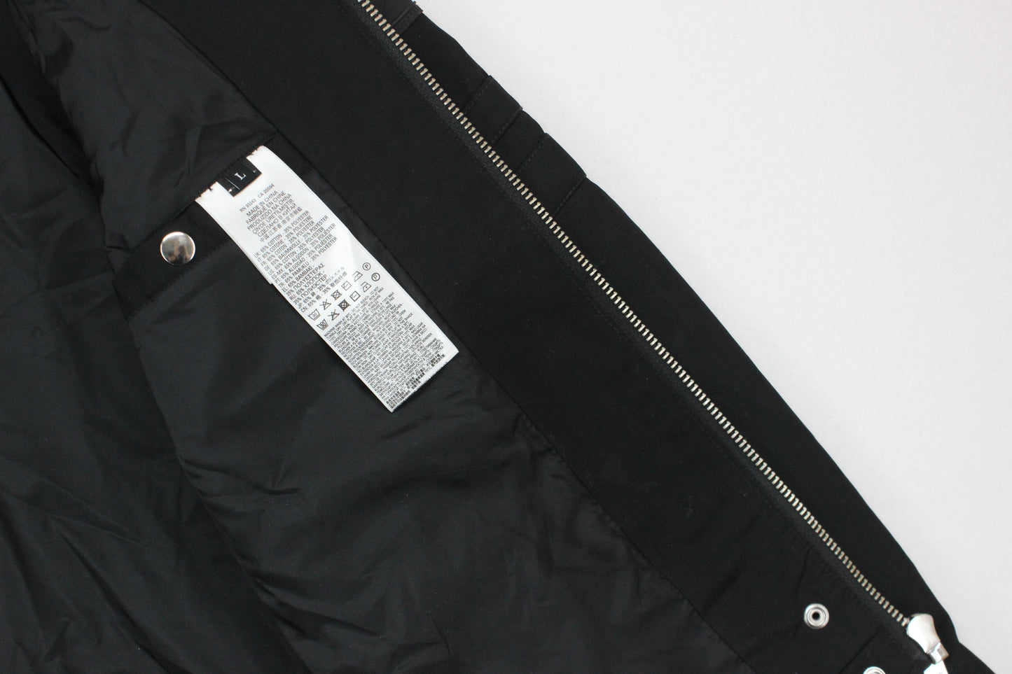 Mens Biker Jacket Lightweight Full Zip