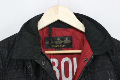 Womens Quilted Jacket Belted Outdoor