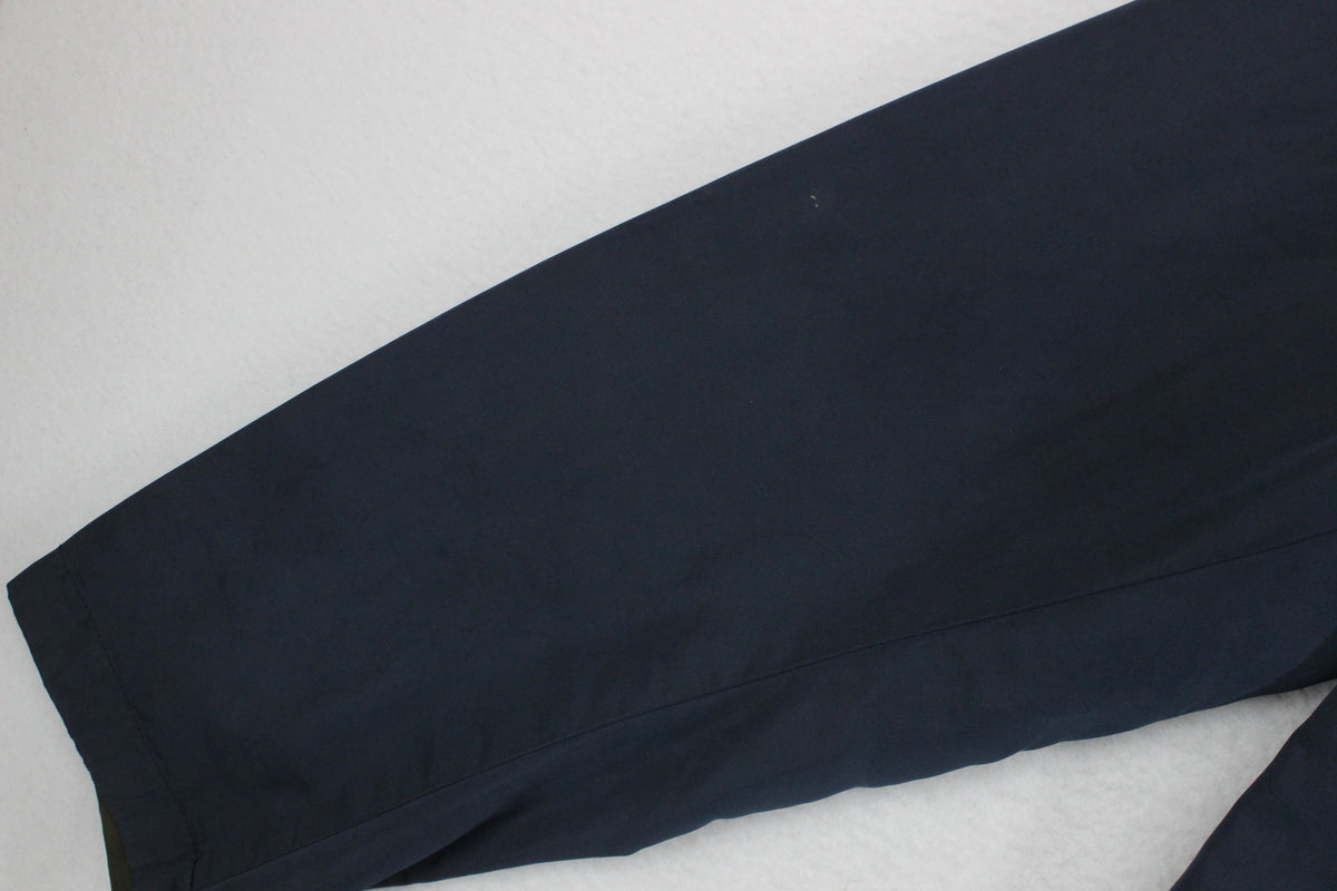Mens Overcoat Button Up Reversible