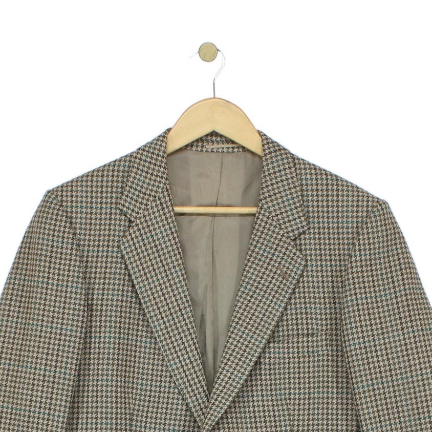Mens Tweed Blazer Uk Made Classic