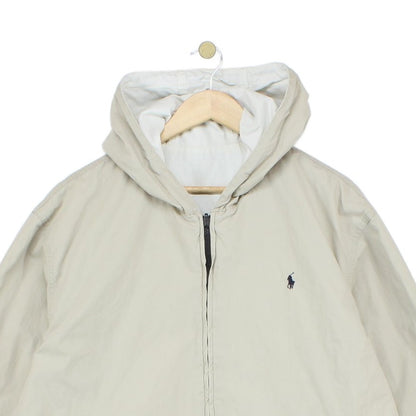 Mens Reversible Jacket Hooded Full Zip