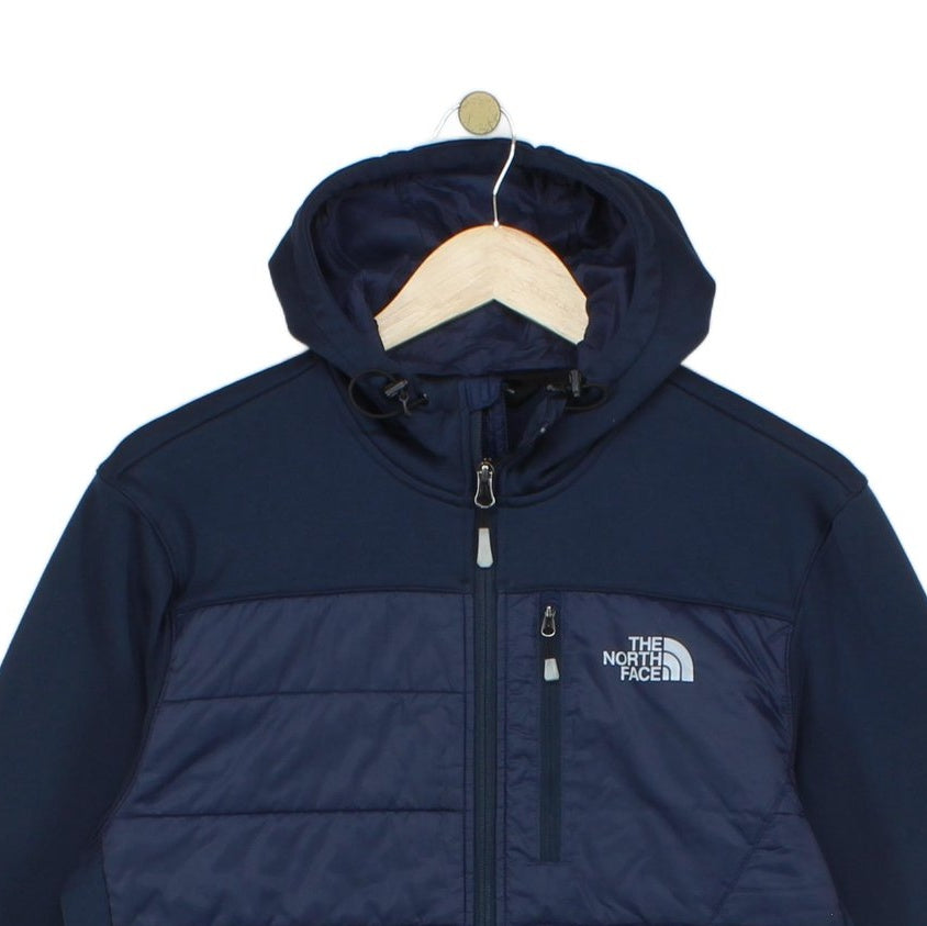 Mens Fleece Jacket Hooded Insulated
