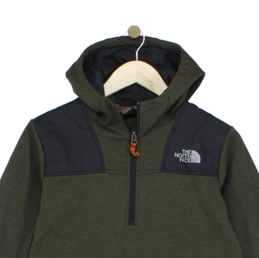 Boys 1/4 Zip Hoodie Outdoor Hiking Fleece