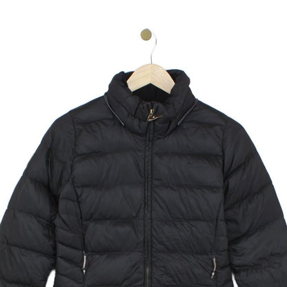 Womens Quilted Coat Down Full Zip Long