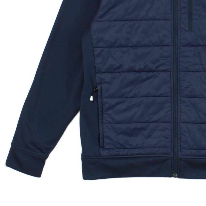 Mens Fleece Jacket Hooded Insulated