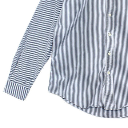 Mens Striped Shirt Custom Fit Long Sleeve