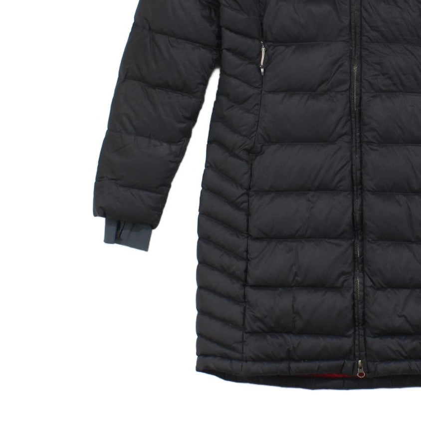Womens Quilted Coat Down Full Zip Long
