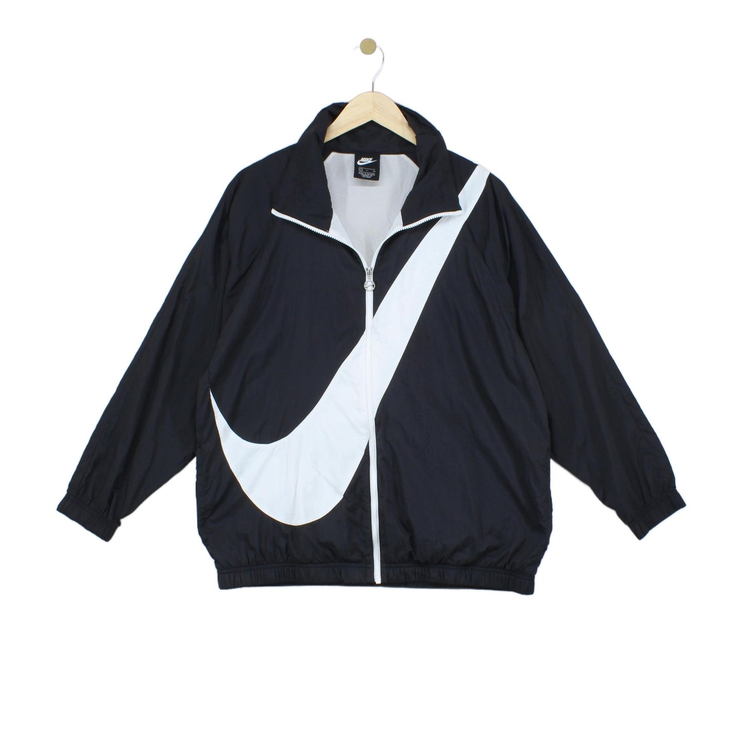 Womens Windbreaker Jacket Athletic Swoosh Oversized