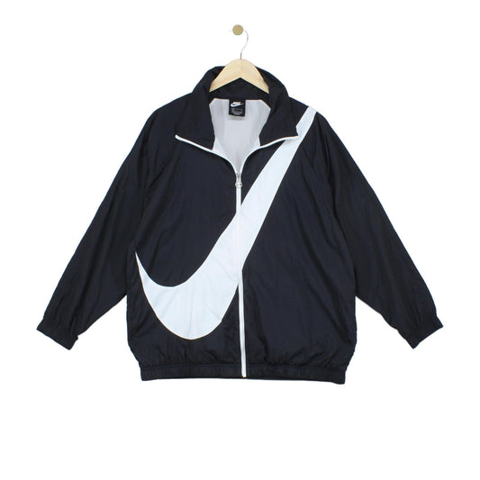 Womens Windbreaker Jacket Athletic Swoosh Oversized