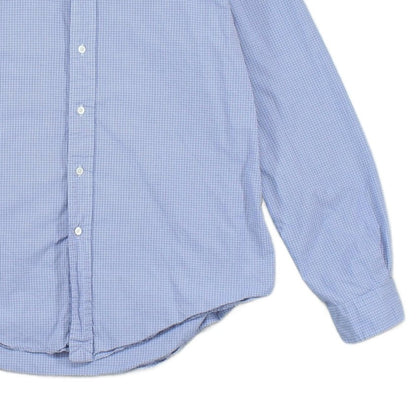 Mens Check Shirt Custom Fit Button Down