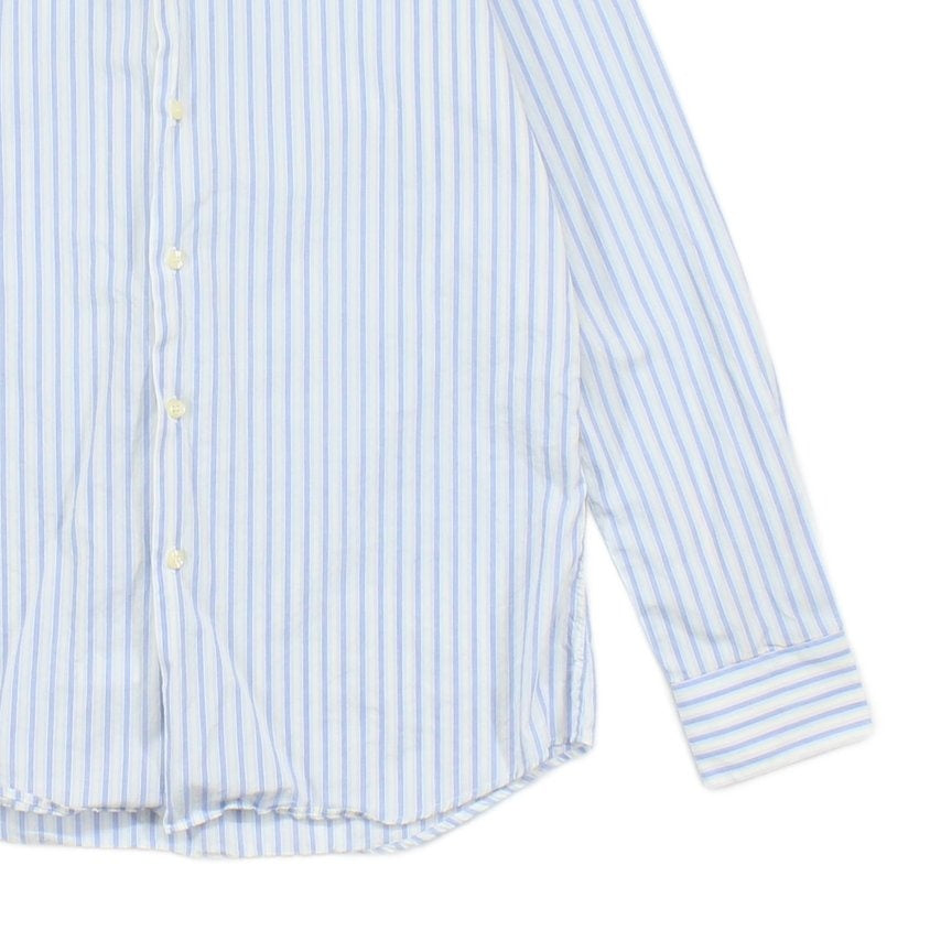 Mens Striped Shirt Made In Italy Classic Formal