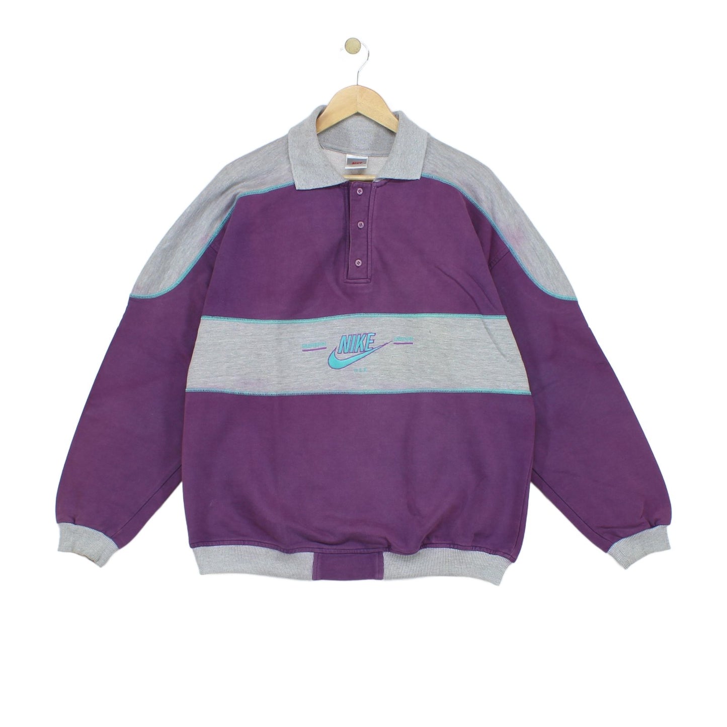 Mens Oversized Sweatshirt Spell Out