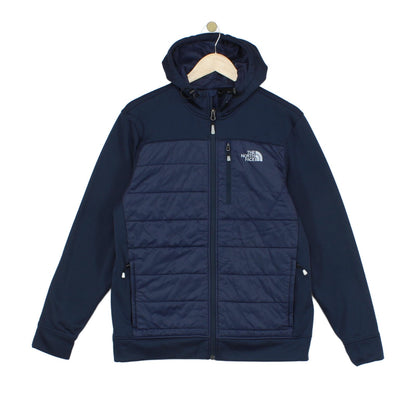 Mens Fleece Jacket Hooded Insulated