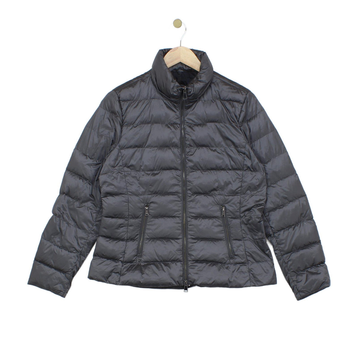 Womens Puffer Jacket Down Full Zip Lightweight