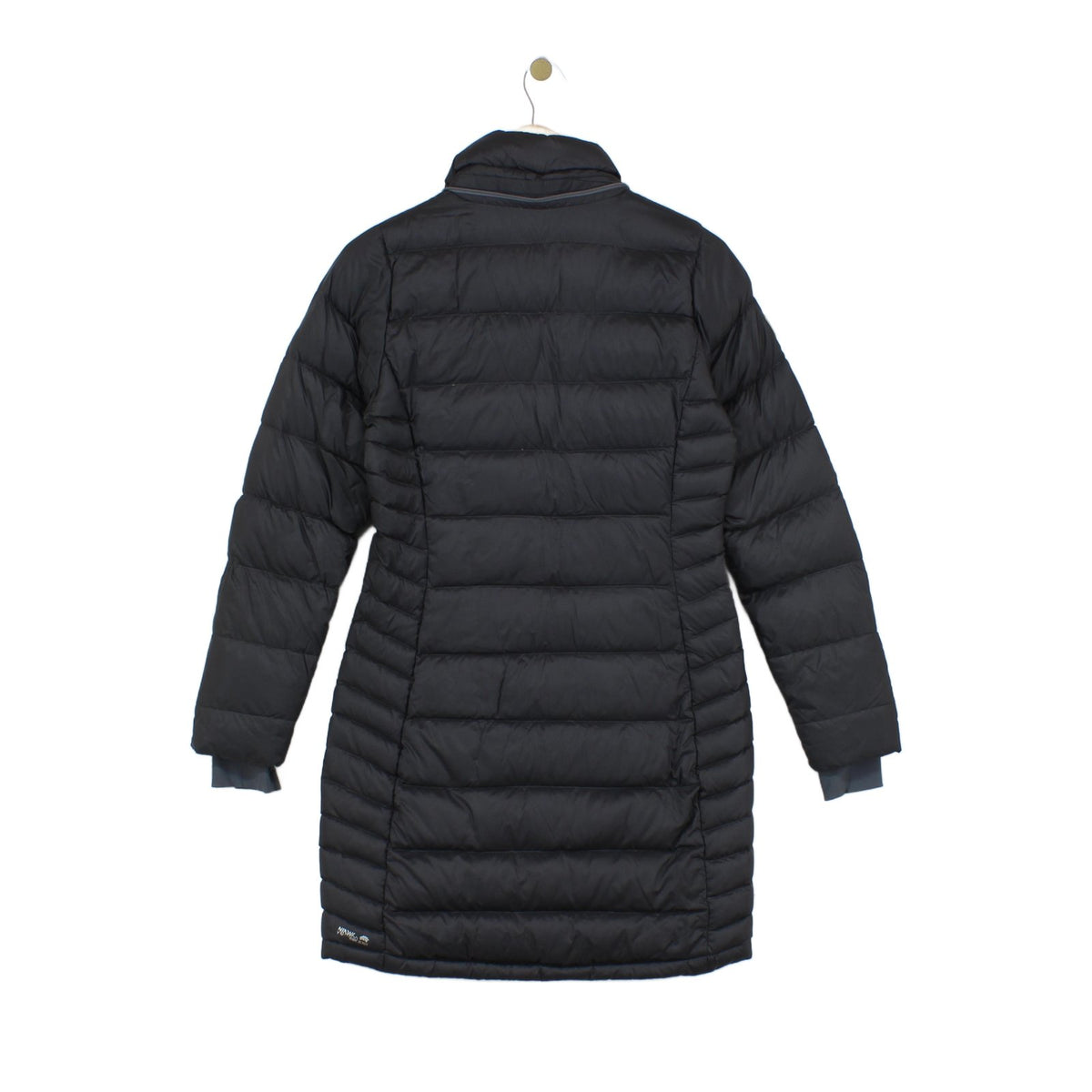 Womens Quilted Coat Down Full Zip Long