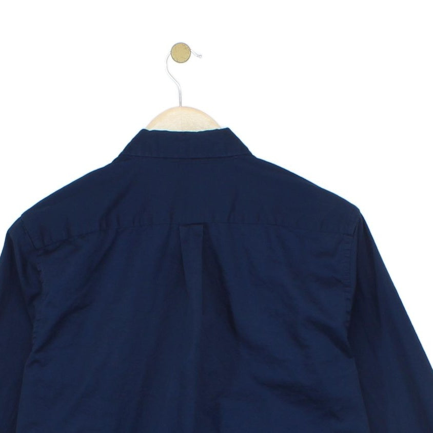 Mens Shirt Stretch Button Down Long Sleeve Slim Fit