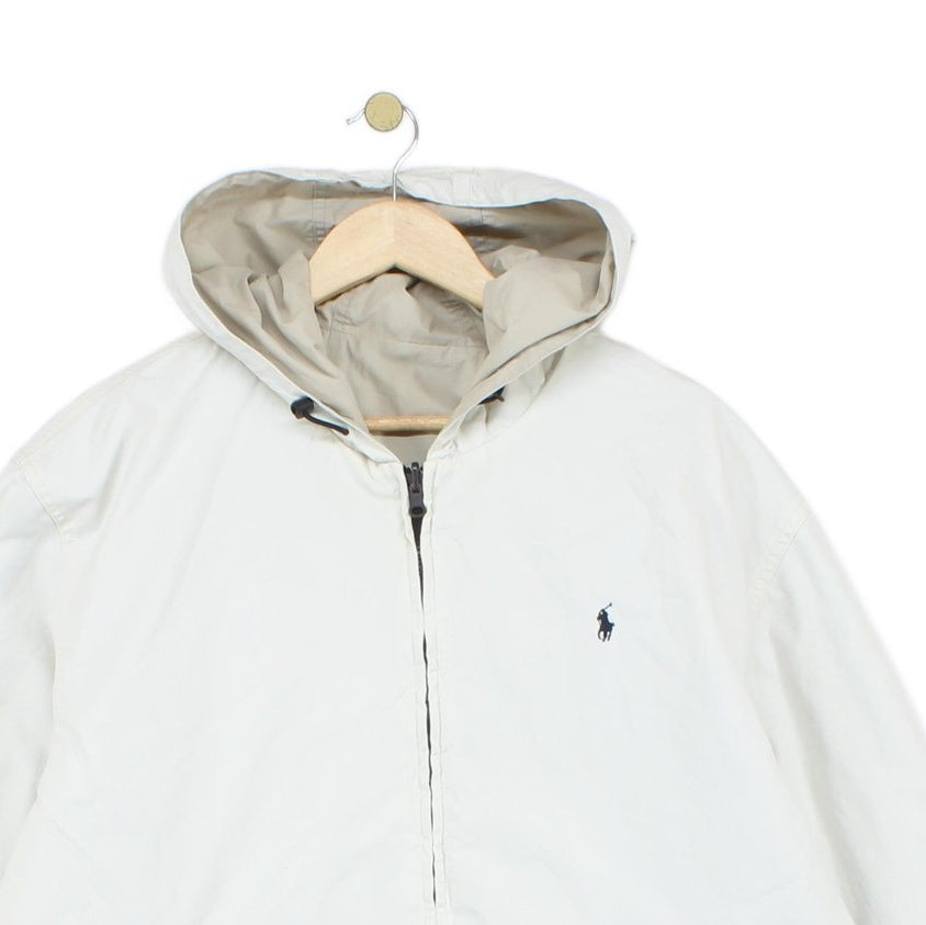Mens Reversible Jacket Hooded Full Zip