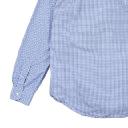 Mens Check Shirt Custom Fit Button Down