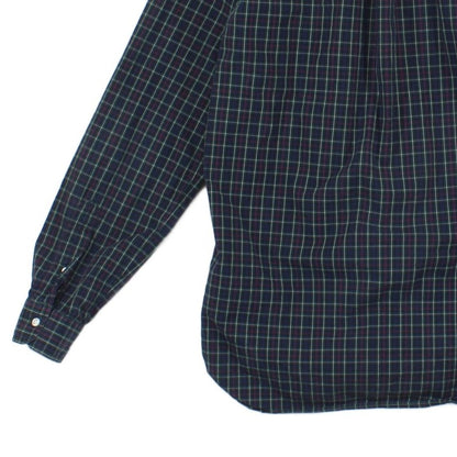Mens Plaid Shirt Long Sleeve Button Up