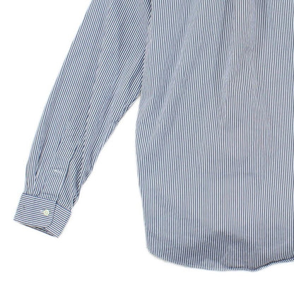 Mens Striped Shirt Custom Fit Long Sleeve