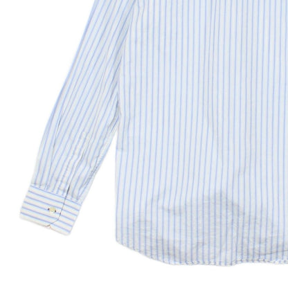 Mens Striped Shirt Made In Italy Classic Formal