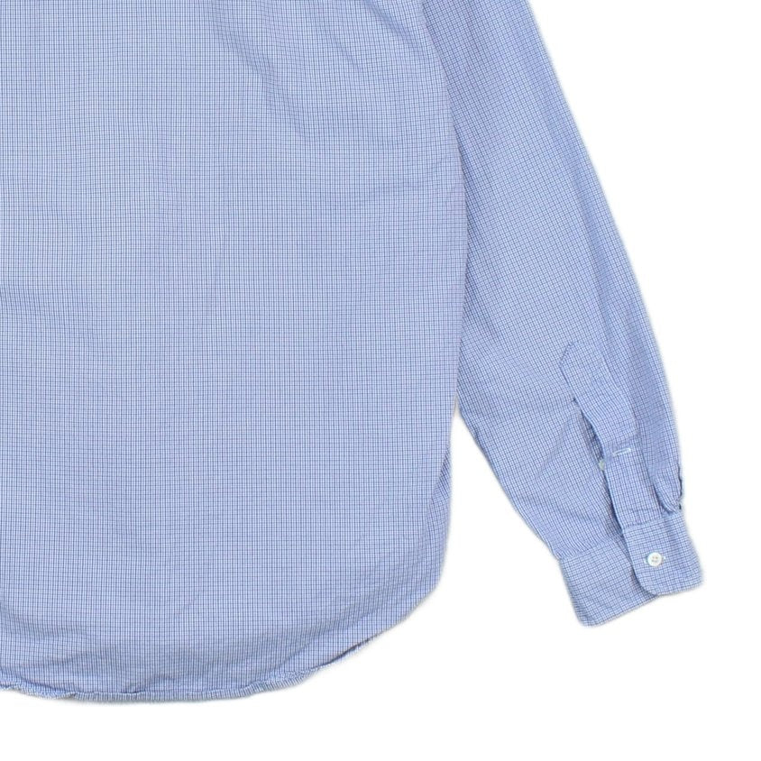 Mens Check Shirt Custom Fit Button Down