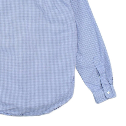 Mens Check Shirt Custom Fit Button Down