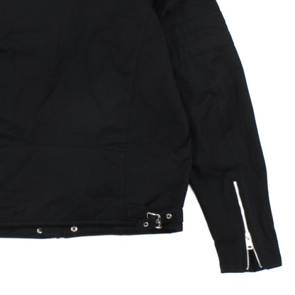 Mens Biker Jacket Lightweight Full Zip