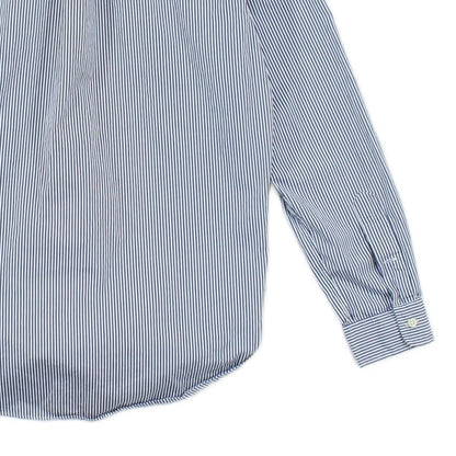 Mens Striped Shirt Custom Fit Long Sleeve