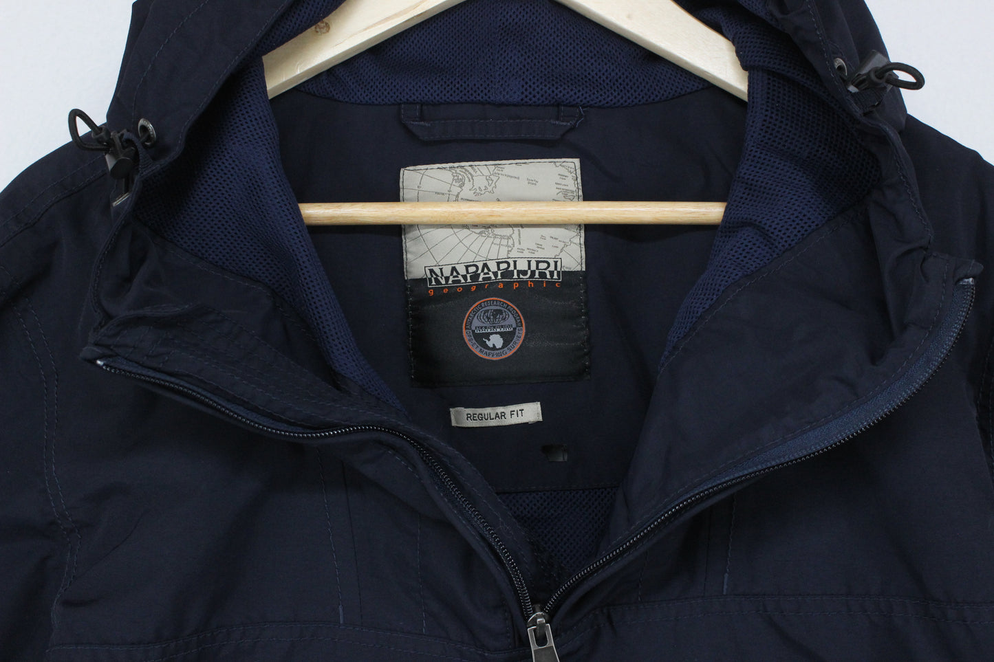 Mens Rainforest Jacket 1/4 Zip Hooded Anorak Outdoor