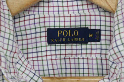 Mens Check Shirt Button Down Classic