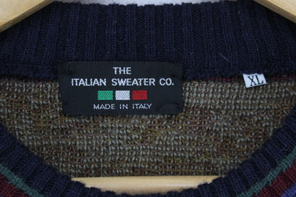 Mens Abstract Jumper Made In Italy