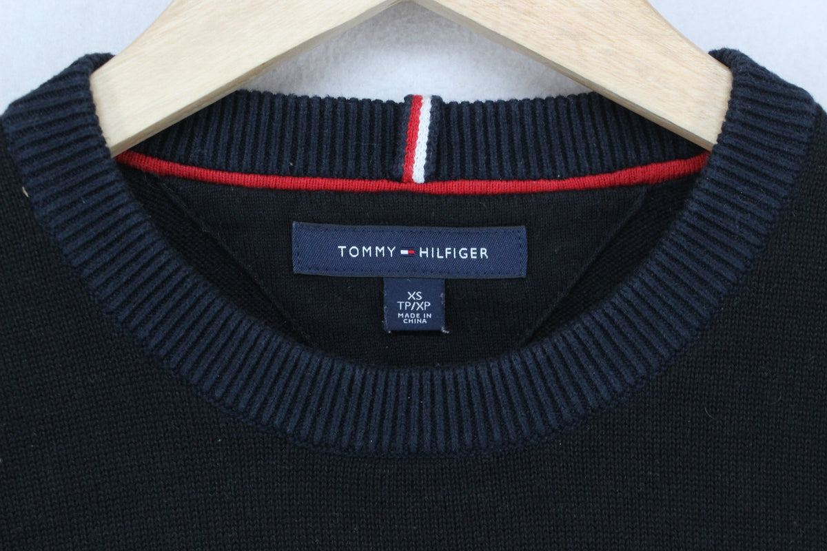 Mens Jumper Logo Crew Neck Cotton