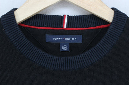 Mens Jumper Logo Crew Neck Cotton