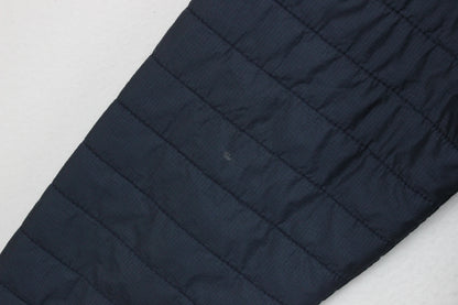 Mens Quilted Jacket Hooded Full Zip